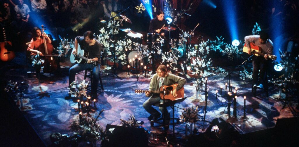 Nirvana Unplugged in New York Auftritt