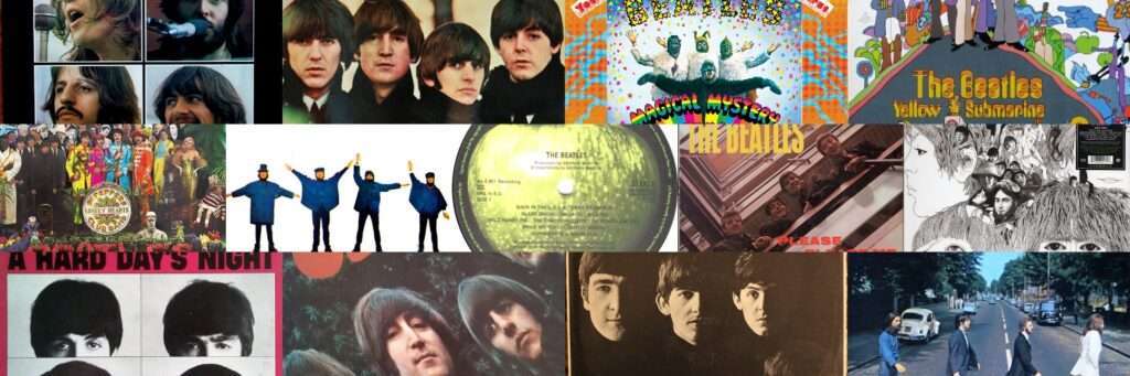 The Beatles Alben Header