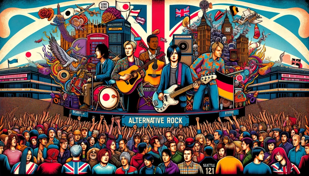 Alternative Rock Illustration